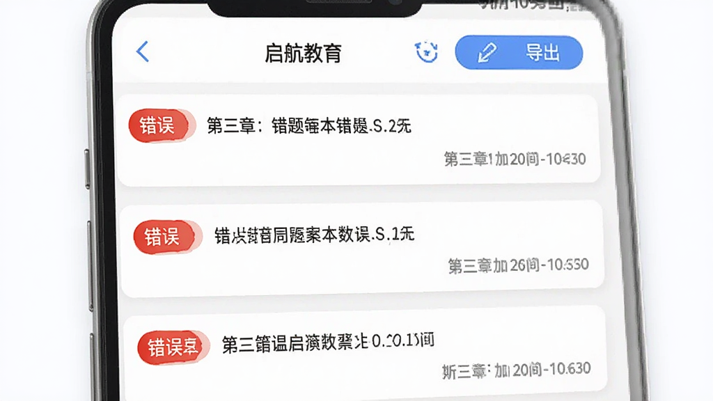 �ֻ���Ļչʾ���������������Ȿ���棬�б��������Ŷ�����⿨Ƭ��ÿ�ſ�Ƭ����к�ɫ���������ǩ���Ҳ���ʾ��Ŀ�����½ںͼ���ʱ�䣬������ɸѡ�͵�����ť�������԰�ɫΪ����ɫΪǿ��ɫ����Ƭʽ���֣�������ִ������ʸɾ��޶���Ԫ��