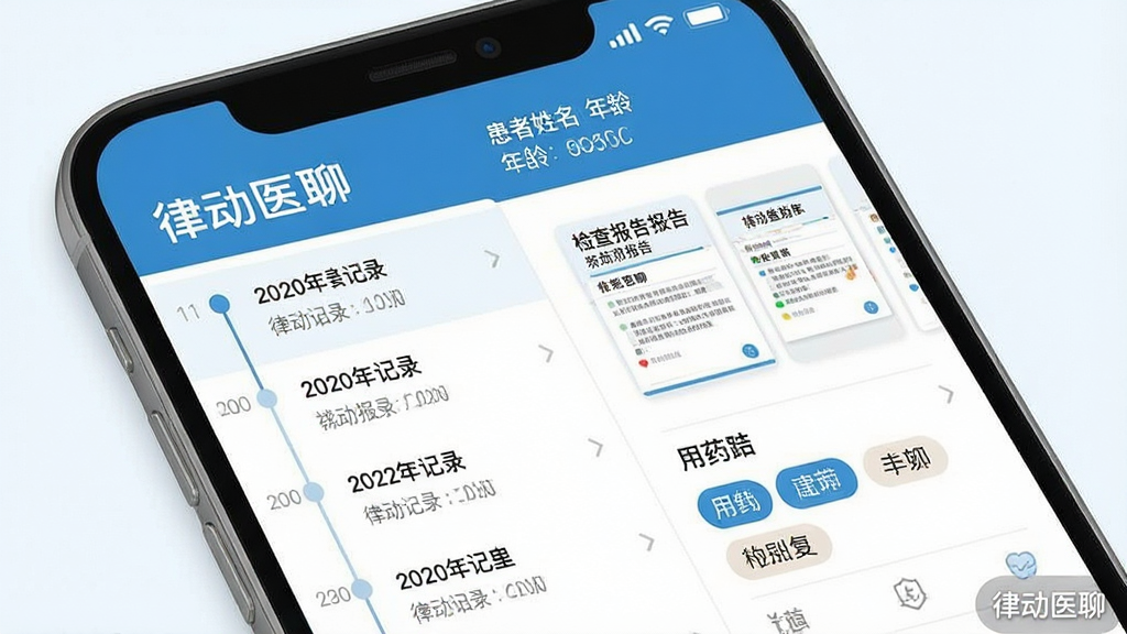 一张手机界面截图风格展示图,画面中手机屏幕显示