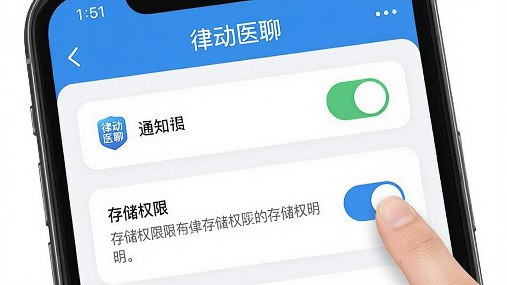 一张手机操作示意图,画面中手机屏幕显示