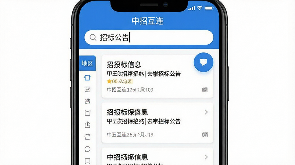 һ���ֻ�Ӧ�ý���չʾͼ�����������ǡ����л�����APP�����棬������������д�š��б깫�桹���·��б�չʾ������Ͷ����Ϣ��Ƭ������е���ɸѡ�����Ҳ��������İ�ť���������������ɫ����ƽ����ƣ�����ɾ����࣬�����������޶���Ԫ��