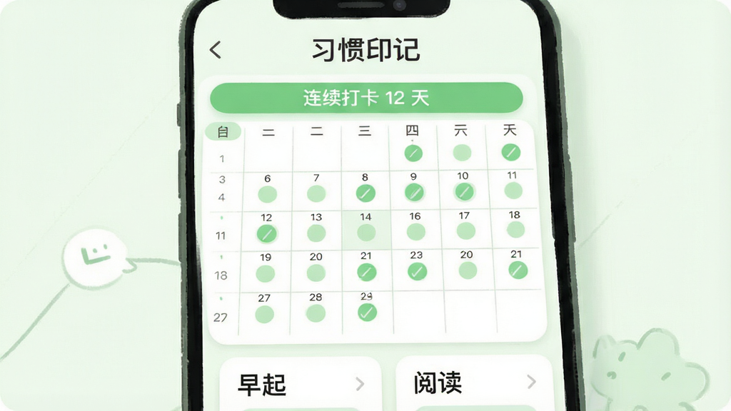 һ���ֻ�Ӧ�ý����ͼ���Ĳ廭�����������ǡ�ϰ��ӡ�ǡ���������ͼ������λ��д��ϰ��ӡ�ǡ��ĸ��֣����������в������ڱ����Ϊǳ��ɫԲ���ʾ�Ѵ򿨣�������ʾ�������� 12 �족�������·���ϰ�����ơ����𡱺͡��Ķ������������ǳɫ��������ɫ��������Ƭʽ���֣�������ˬ�����������ɶ������ʸɾ�������Ԫ��