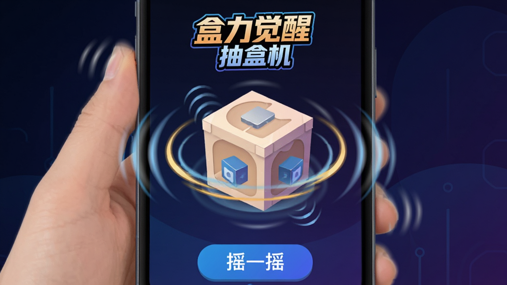 �������ѳ�л�App��ҡ�н����������дͼ��������һֻ������ҡ���ֻ���Ļ�ϵ�ä�к��ӣ�������Χ�ж����������𶯲�����Ч����Ļ�Ϸ���ʾ���������ѳ�л�����Logo���·��С�ҡһҡ����ť����������ɫ�Ƽ��н��䣬���Ϊ��ƽ��UI��ƣ�ϸ�����������ʸɾ���