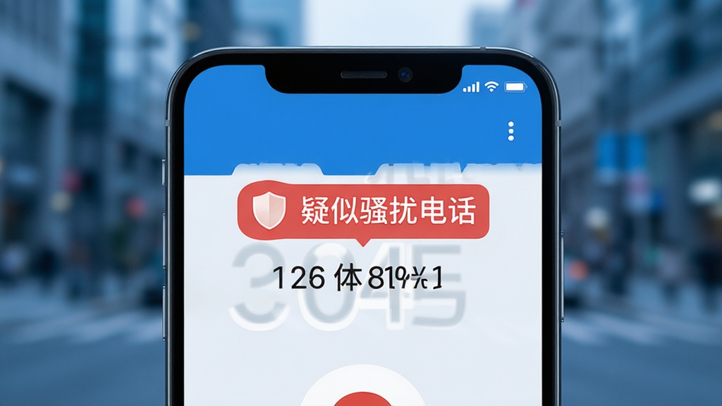 һ���ֻ���Ļ��ʾ������棬�����Ϸ����֡�����ɧ�ŵ绰���ĺ�ɫ��ǩ�Ͷ���ͼ�꣬����Ϊģ���ĳ��н־��黯���������������ִ���������ɫ����ϸ�����������ʸɾ����޶���Ԫ��