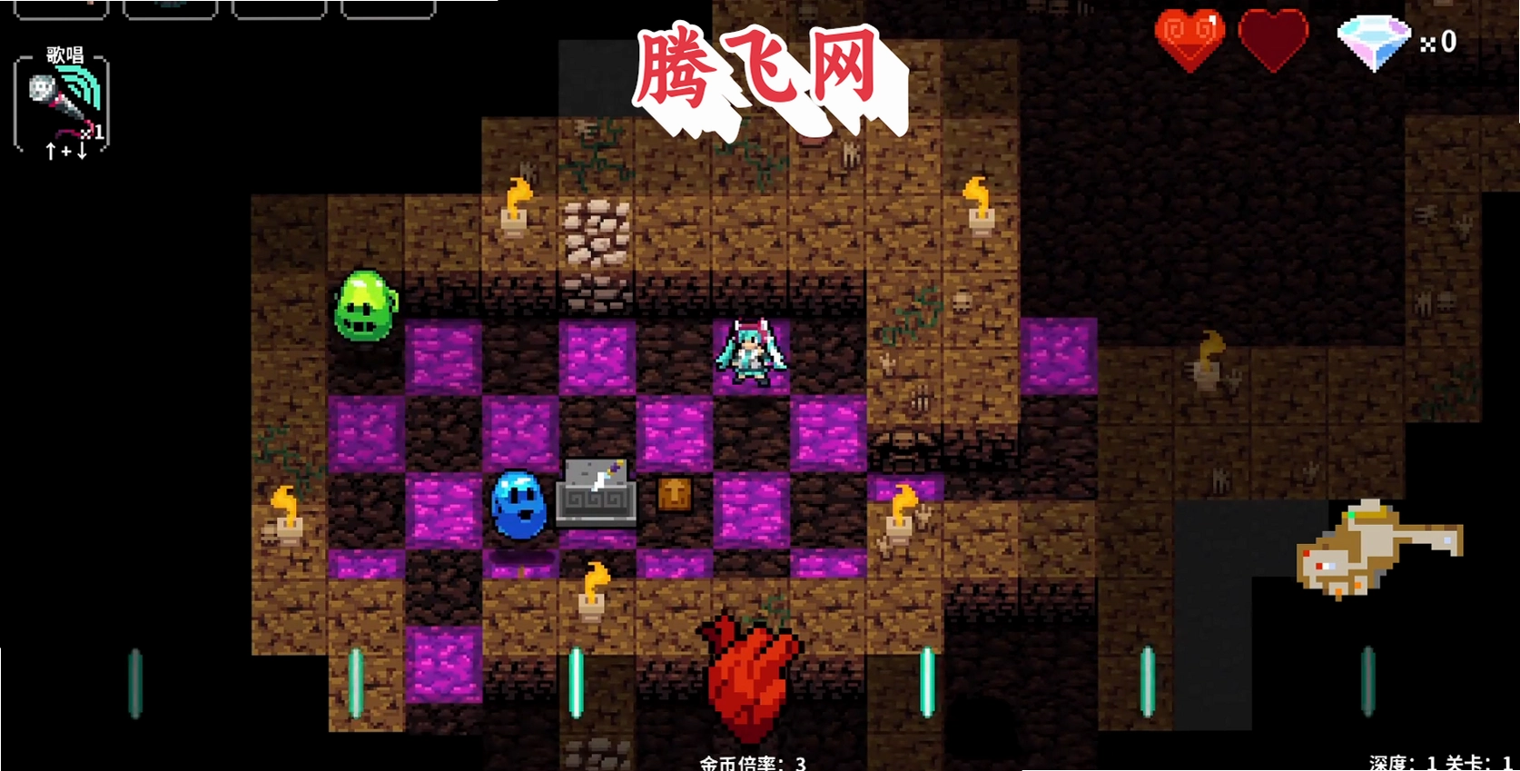 ������γ���δ���ֻ���(Crypt of the NecroDancer)v1.2.3 ��׿��