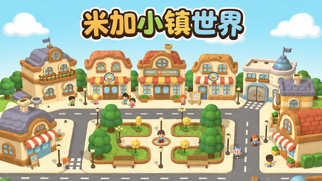 ����������һ��ɫ�����졢����������Ϣ�Ŀ�ͨС��ȫ����������㽨�����̵ꡢ��԰���ֵ��͸�ʽ�����Ŀɰ���ɫ���������Բ��ͯȤ������ɫ����ů���������涥������Ŀ�ġ��׼�С�����硱�������֣����Ϊ��ƽ����ͨ�廭��ϸ�ڷḻ�����ʸɾ��������޶�������Ԫ��