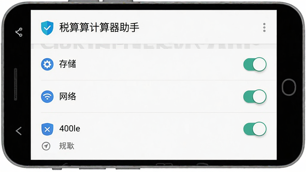 一张手机应用管理界面的示意图,画面中显示