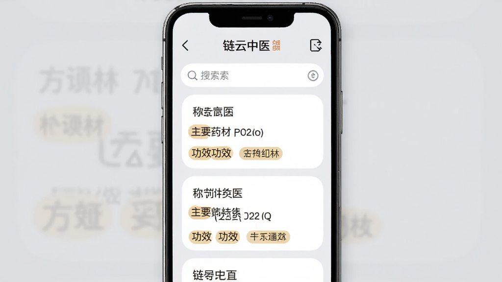 ��������ҽ�������ٲ鹤�߽��棬�ֻ���Ļ������ʾ������ͷ�����Ƭ�б�����Ƭ���з������ơ���Ҫҩ����ɺ͹�Ч��ǩ������Ϊǳ��ɫ����ƬԲ����ƣ������ˬ��ƽ�����������ɶ������ʸɾ�������Ԫ��