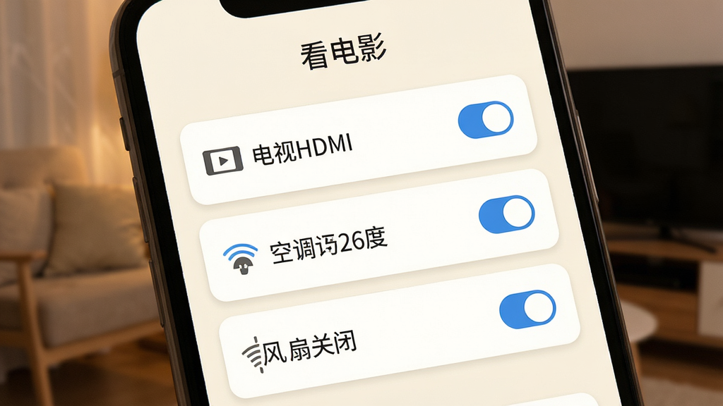 ����ң�ؿյ�����App����ģʽ����ҳ�棬�ֻ���Ļ�Ϸ���ʾ