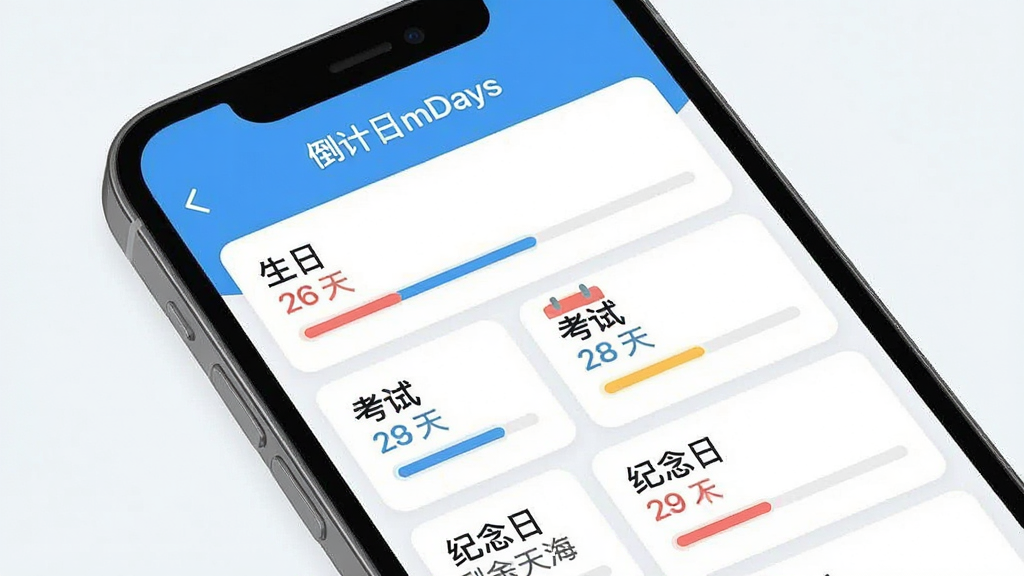 һ���ֻ�Ӧ�ù���չʾͼ��������һ���ֻ���ʾ��������mDays���ĵ���ʱ��Ƭ�б������ſ�Ƭ�ֱ��ע�����ա������ԡ��������ա���������ʣ����������Ƭ�н�����װ�Σ�������࣬�������ƽ�����ʸɾ��޶���Ԫ��