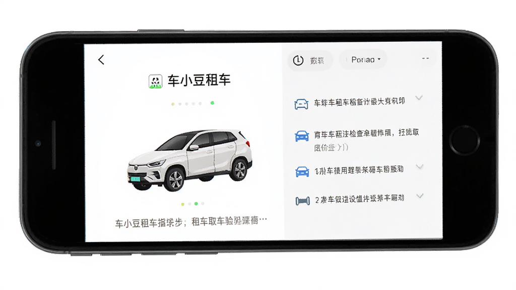 �ֻ���Ļ��ʾ����С���⳵��APP��ȡ���鳵ָ��ҳ�棬ҳ�����������ۼ��ʾ��ͼ�ͷֲ���������ʾ������Ϊ��ɫ��ͼ���࣬�������ʵ�ã����ʸɾ��޶���Ԫ��