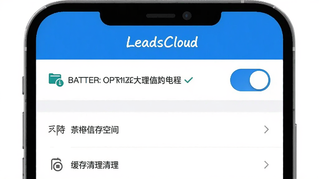 画一张手机应用设置界面的示意图,屏幕上方显示