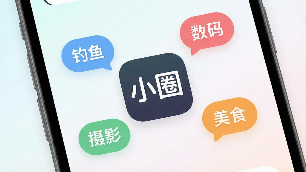 一张手机屏幕展示社交应用主界面的图片,画面中央是名为