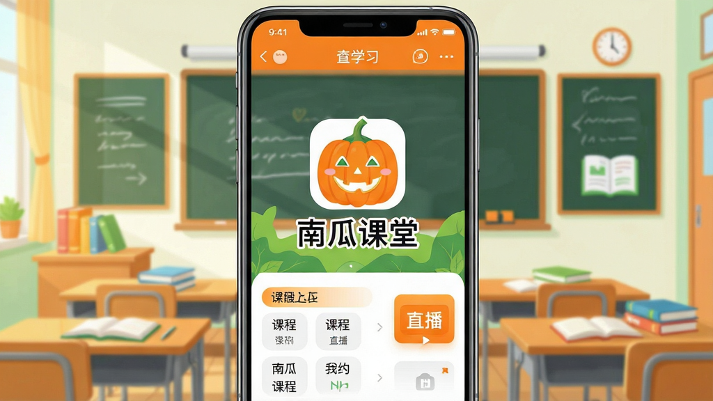 һ��չʾ�ϹϿ���APP���Ľ�����ֻ���Ļ��ͼ����Ļ�������ϹϿ��õ�LOGO�����ơ��ϹϿ��á��������������Ľ��ҳ������кڰ塢�������鱾Ԫ�أ����沼��������ʾ�γ̷��ࡢֱ����ں��ҵ�ѧϰ��飬���������»��ã�ɫ���Գ�ɫ����ɫΪ�������ʸɾ��������޶�������Ԫ��
