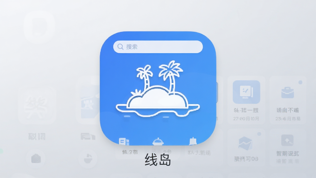 手机应用市场推荐风格截图,中心位置展示一款名为