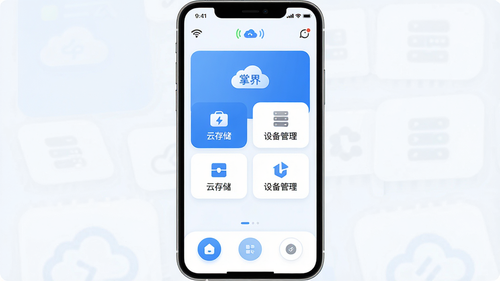 һ��չʾ���ƽ��ơ�Ӧ����������ֻ���Ļ��ͼ�����������Ǽ�������ɫ���Ʒ�����壬������ʾ����״̬ͼ�꣬�в�Ϊ���ܿ�Ƭʽ���֣������ƴ洢���豸������ڣ��ײ�Ϊ����Բ�ε�����ť���������ִ���ƽ��ͼ��Բ�󣬱����ɾ�������Ԫ�أ���������������