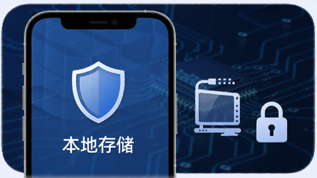 һ��չʾHiigge���ݱ��ش洢���ܵ���ͼ���������ֻ���Ļ��ʾһ������ͼ��͡����ش洢���������Ա����豸ͼ������α�־������Ϊ����ɫ�Ƽ��з��ϸ�ڼ�࣬���ʸɾ����޶���Ԫ��