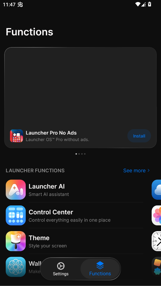 浣熊ios26启动器安卓版Launcher OSv6.3.5 最新版