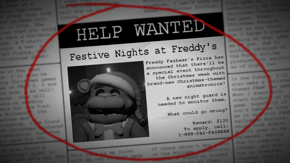 ʥ���汾����ҹ���ֻ���Festive Nights at Freddyv1.0.3 ���°�