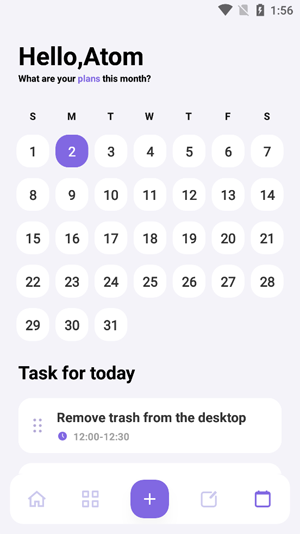 CalendarView����app���°�