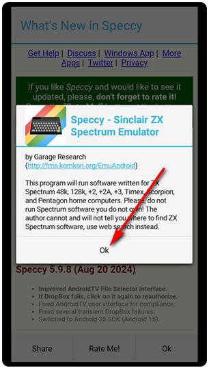Speccyģ�������°�
