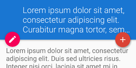 FloatingActionButton������׿��