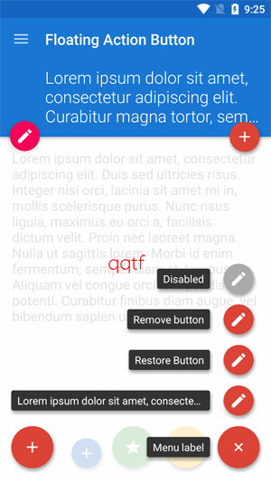 FloatingActionButton������׿��