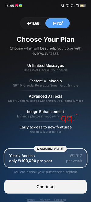 ChatGOApp���°�