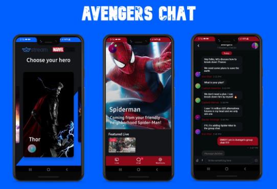 Avengers Chat app���°�