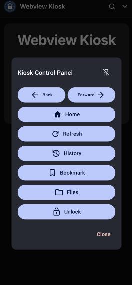 Webview Kiosk�������°�