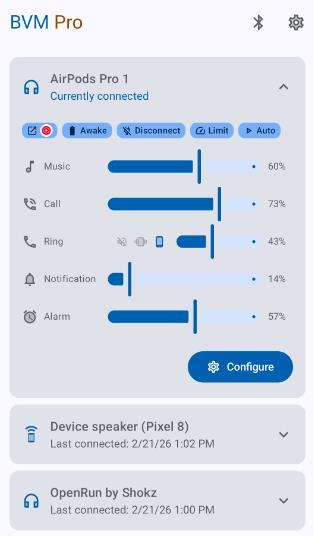 BluetoothVolumeManager�����������Ƹ߼���