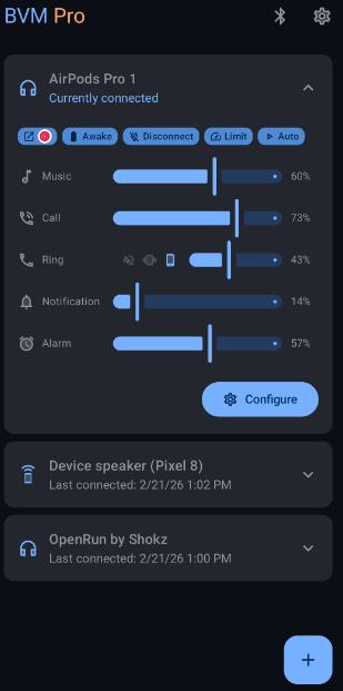BluetoothVolumeManager�����������Ƹ߼���