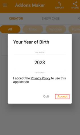 �ҵ�����addons���������İ�Minecraft Addons Maker