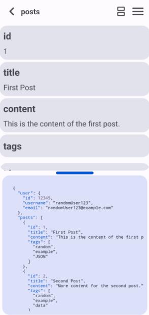 Json List�������°�