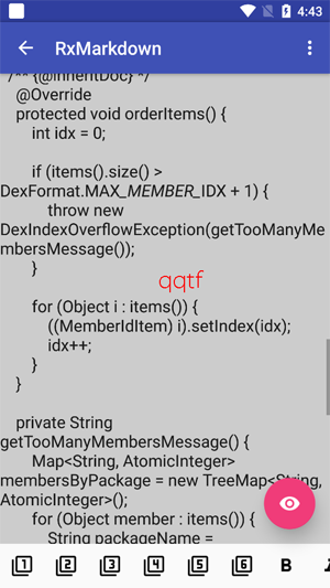 RxMarkdown����app���°�