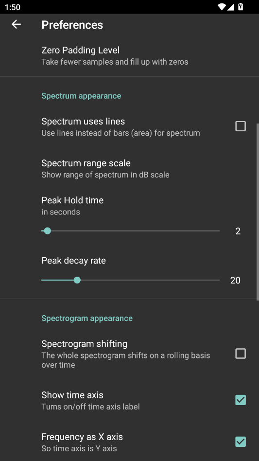 ��ƵƵ�׷����ǰ�׿��appAudio Spectrum Analyzerv3.2 ���°�
