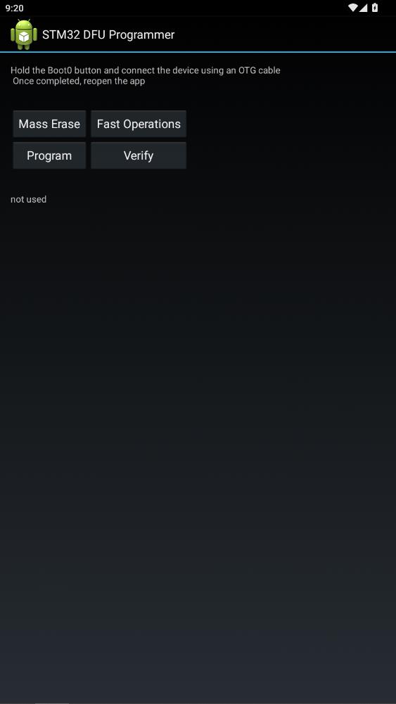 STM32 DFU Programmer���°�v1.0 ��׿��