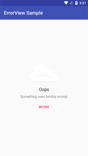 ErrorView Sample�ֻ���