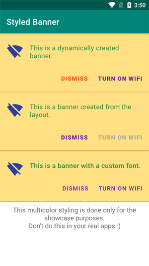 MaterialBanner�����app�ٷ���