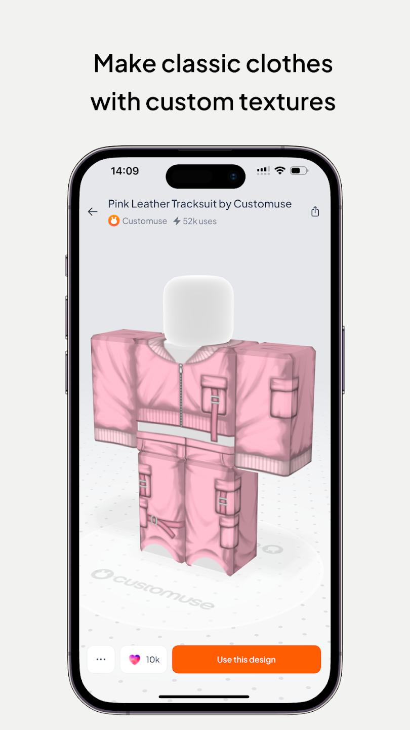 Customuse最新版本( Roblox皮肤设计)v1.79.0 手机版