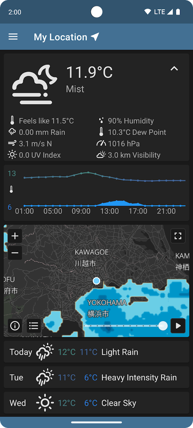 QuickWeather���°汾v3.2.5 �ٷ���