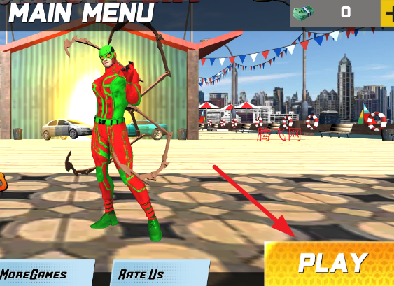 ����Ӣ��3D�ٷ���Black Rope Hero 3D Action Game