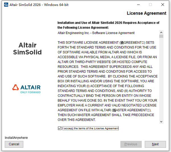 Altair SimSolid2026���°�
