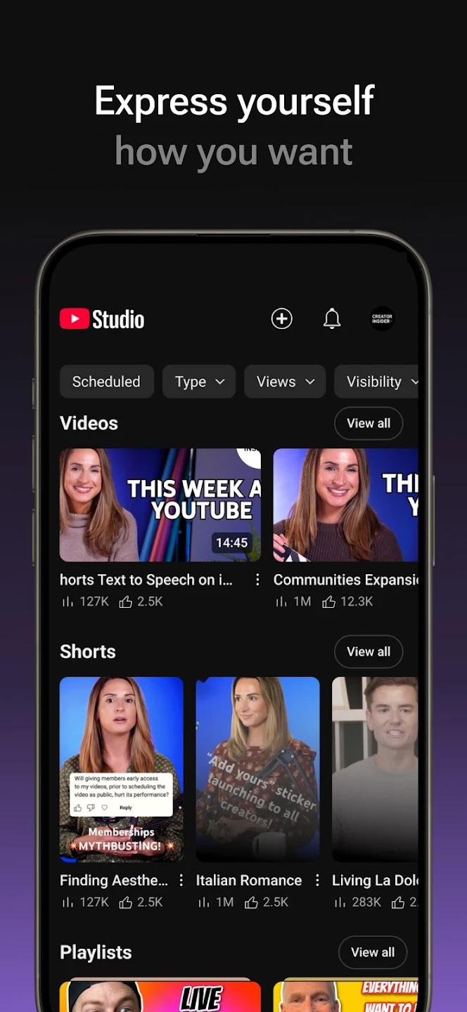 YouTube������app�ٷ���(YT Studio)v26.23.000 ��׿��