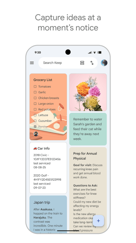 Google Keep���±�app���°�v5.26.231.01.90 ��׿��