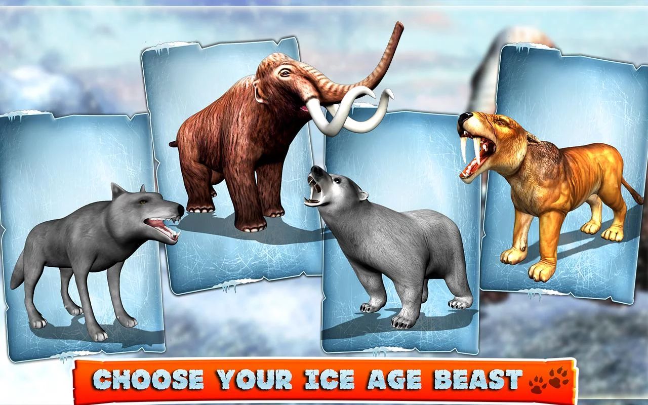 冰川猛犸象模拟器手机版Beasts of Ice Agev1.1 最新版