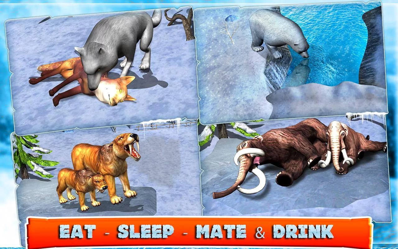 冰川猛犸象模拟器手机版Beasts of Ice Agev1.1 最新版
