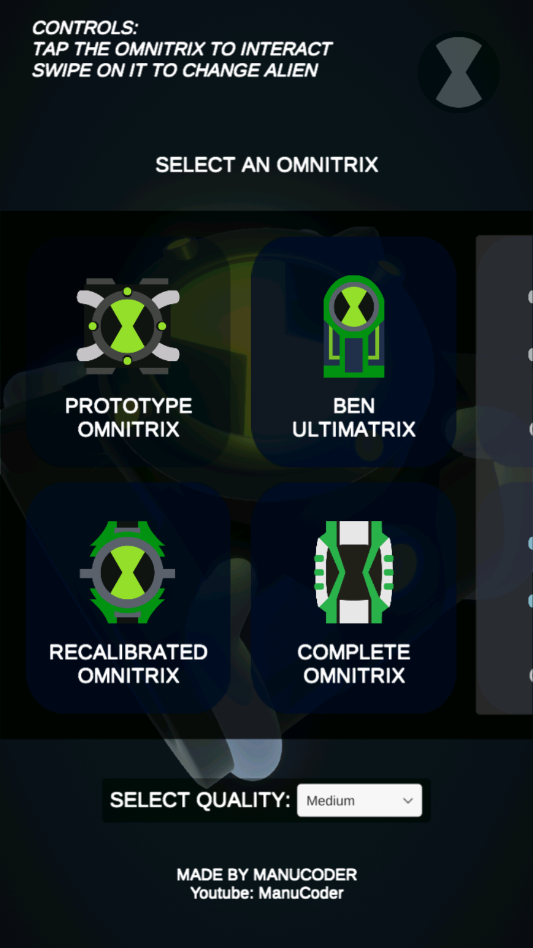 ���꺧���ֱ�ģ�������°�Omnitrix Simulatorv2.6.2 ����ȫ���ֱ���