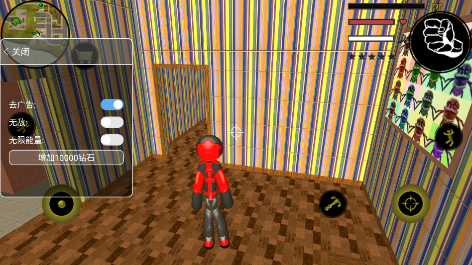 ���������Ӣ��ľ�Բ˵�50������Stickman Rope Heroľ�Բ˵�V5.0 ���°�