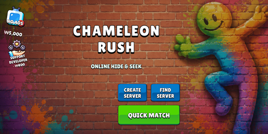 ��ɫ��׽�Բ����°汾(Chameleon Rush: Hide & Seek)