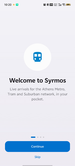 Syrmos雅典铁路实时发车查询工具 Syrmos雅典铁路实时发车查询工具